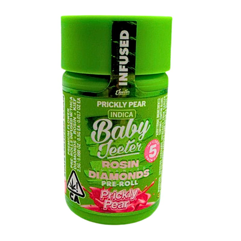 Baby Jeeter Rosin Diamonds Prerolls 5pk