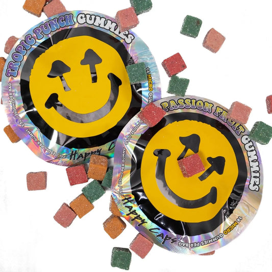 Happy Caps Gummies 3.5g – Premium Psychedelic Mushroom Edibles in Assorted Flavors for Enhanced Mood and Clarity